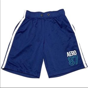 Aéropostale mesh shorts blue size Small